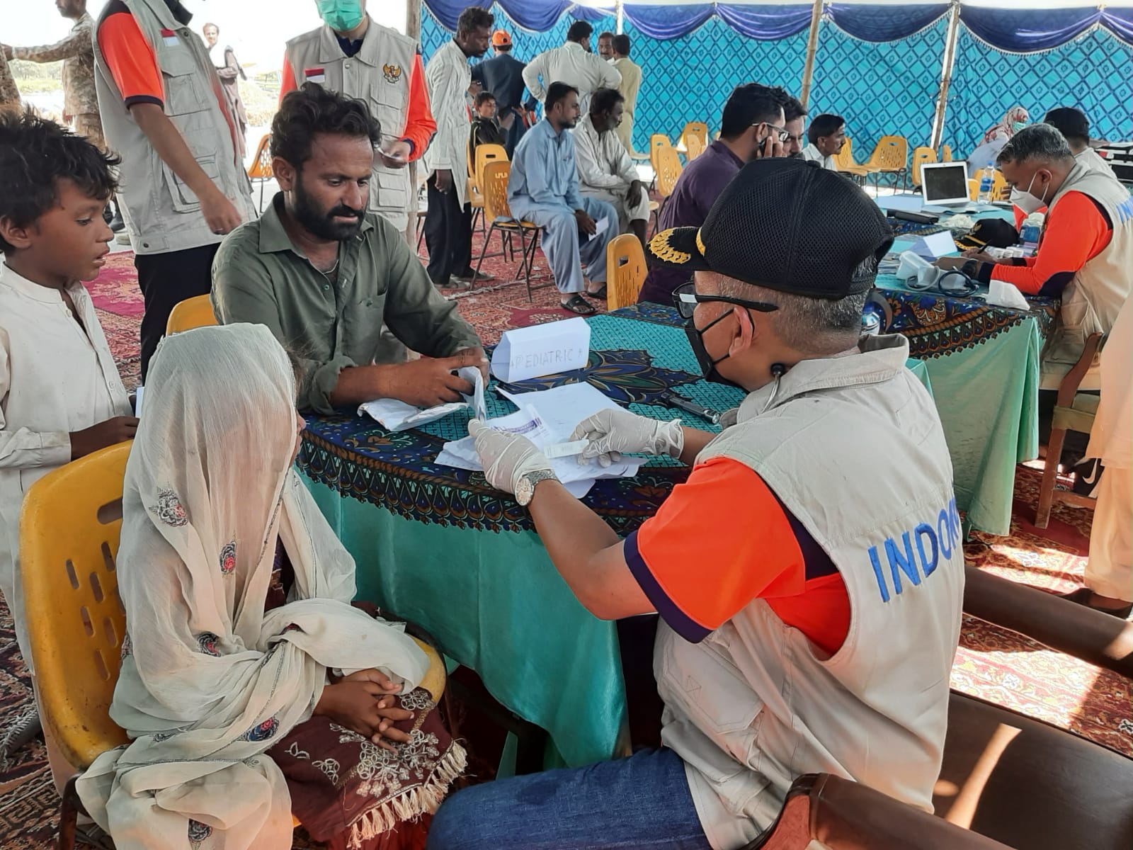 korban banjir pakistan