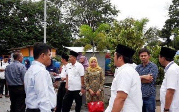 Suasana saat Komisi II DPRD Provinsi Bengkulu melakukan Sidak ke PT PDU.