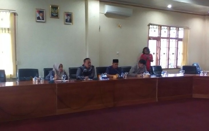 Komisi I DPRD Kota Bengkulu menanggapi laporan dari OPD terkait