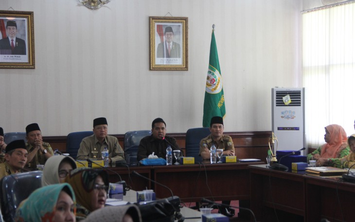 Audensi Pemenang Lomba Sekolah Sehat Tingkat Nasional Tahun 2017