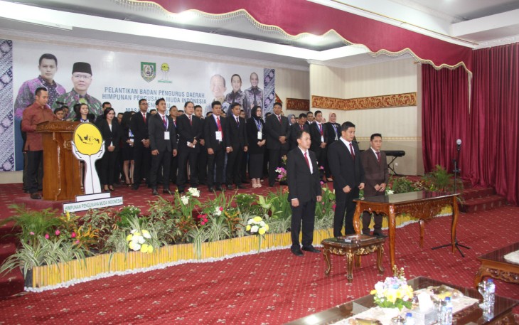 Pelantikan Pengurus Hipmi Provinsi Bengkulu 