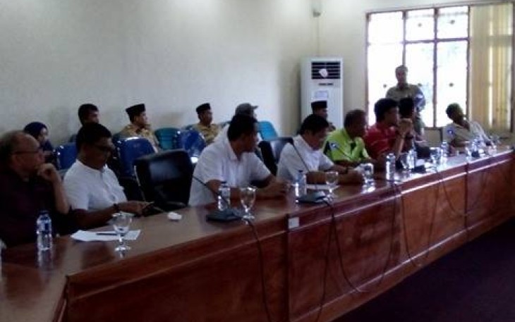 Organda saat hearing dengan DPRD Kota Bengkulu, Selasa (31/10/2017)