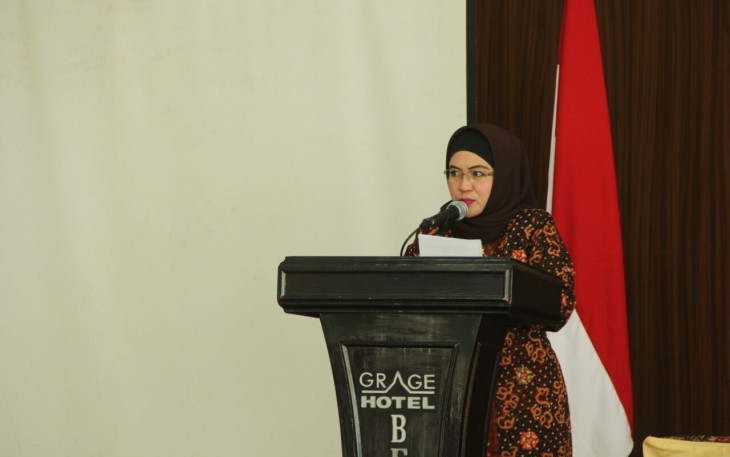 Plt Ketua TP PKK Provinsi Bengkulu Derta Wahyulin