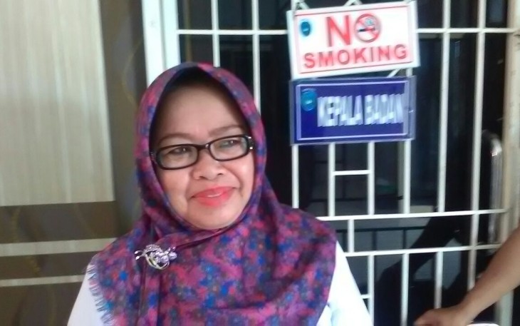 Kepala Badan Pengelolaan Keuangan dan Aset Daerah Kota Bengkulu Dra Hj Zuliyati, Kamis (19/10/17)