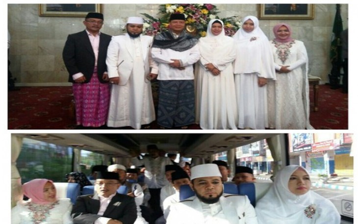 Walikota Bengkulu, Helmi Hasan menggelar Open House, di Balai Kota