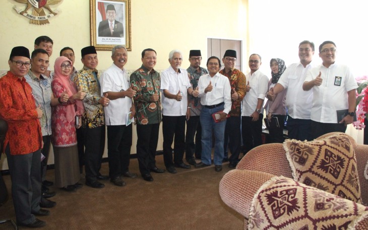 Rapat Koordinasi Pembangunan Jalan Tol dan Rel KA di Provinsi Bengkulu