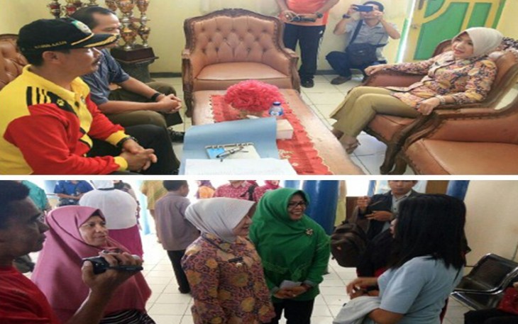 Wawalikota bengkulu melakukan kunjung ke sejumlah sekolah terkait proses penerimaan peserta didik baru (PPDB