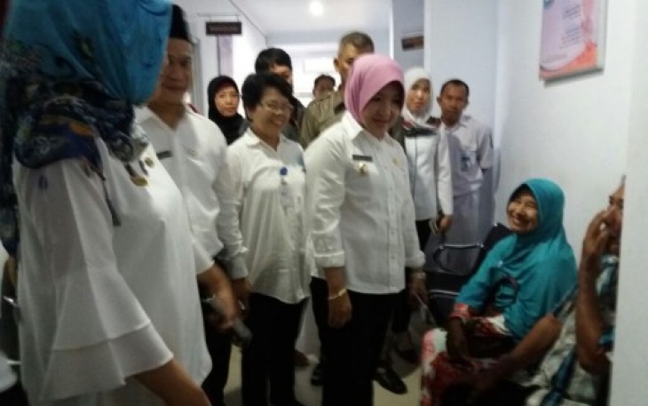 Wawalikota Bengkulu meninjau langsung pelayanan kesehatan RSUD Kota Bengkulu