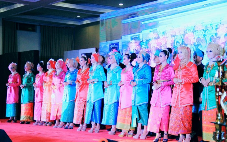 Para Peserta Bujang Gadis Provinsi Bengkulu 2017