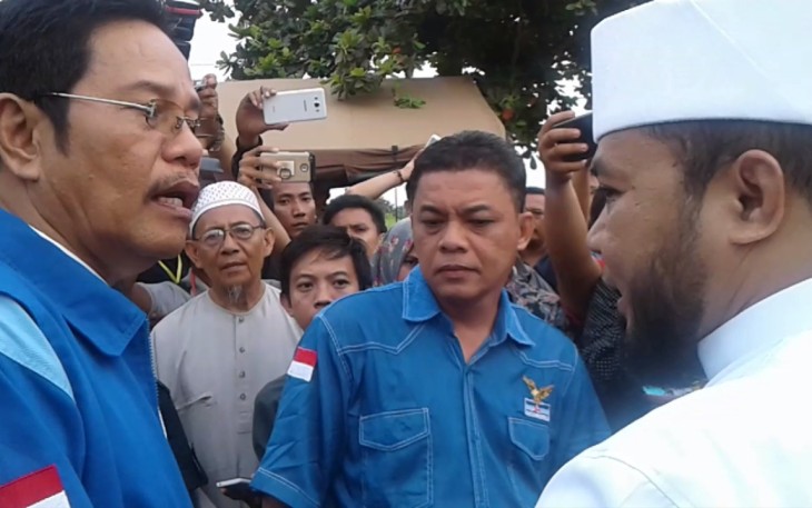 Helmi Dihadang Kader Demokrat Situasi Seperti Kisruh