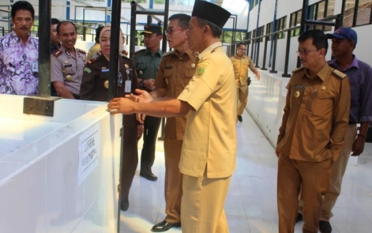 Peresmian Pasar  Tradisional di Desa Tanjung Alam Kecamatan Kedurang