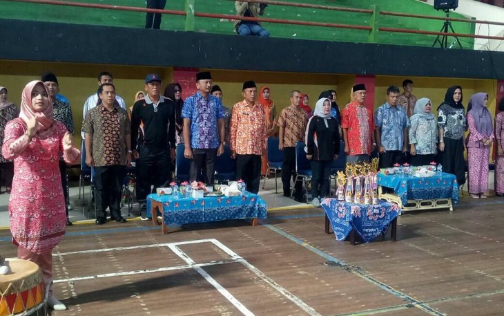 Pembukaan Turnamen Voli Dihadiri Oleh Sekretaris Daerah Kota Bengkulu Marjon