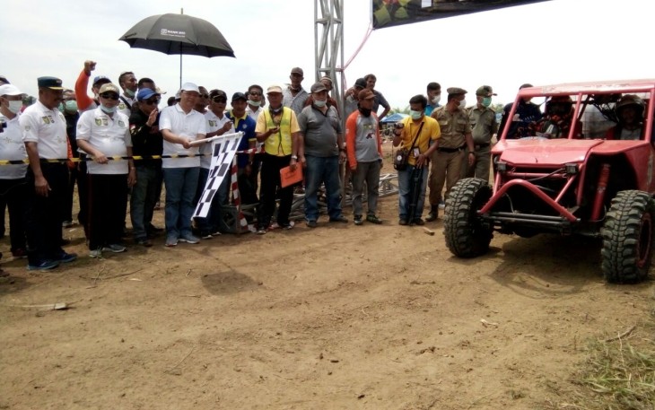 Plt Gubernur Bengkulu Rohidin Mersyah Buka Kejurnas Off Road Extreame Chalange