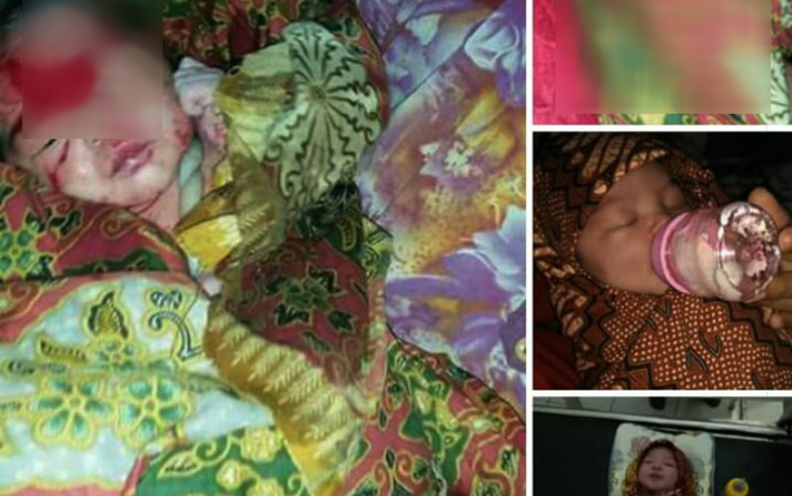 Bayi saat ditemukan warga dalam kondisi sehat