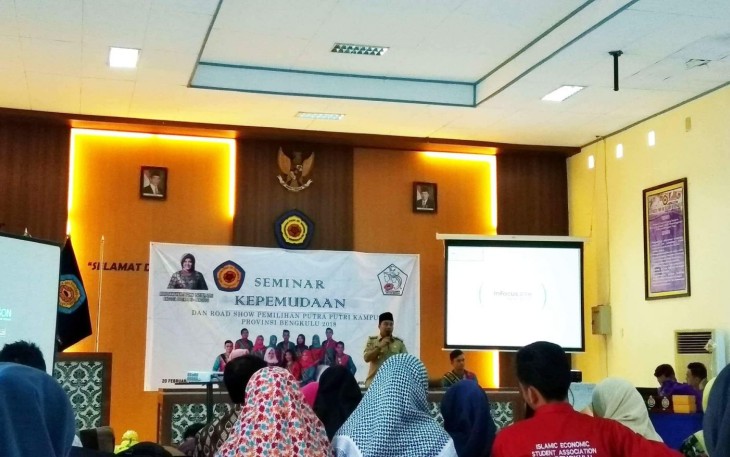 Kepala Bidang Pemberdayaan Pemuda Dispora Provinsi Bengkulu  May Sudarta