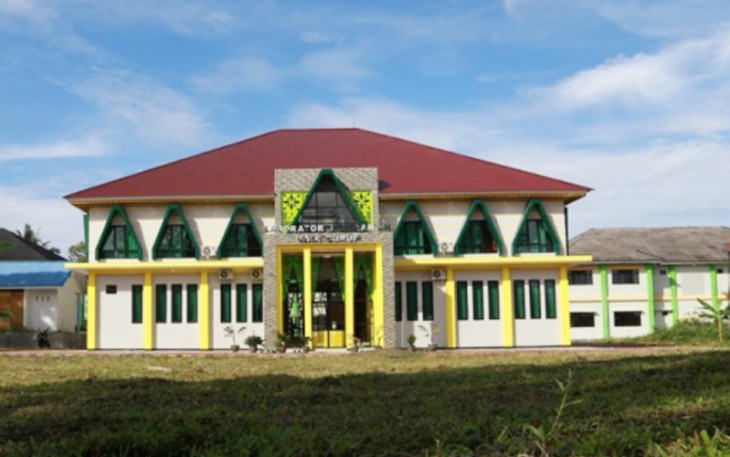 Salah satu gedung yang diresmikan Menag RI di IAIN Curup