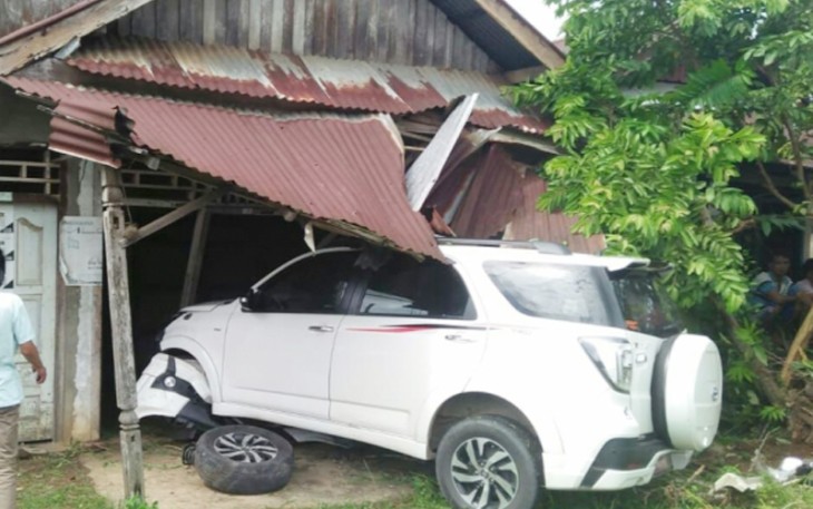Kondisi mobil saat kejadian