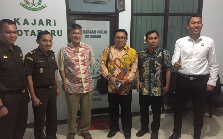 Tim Pencari Fakta PWI Sambangi Kejari Kota Baru
