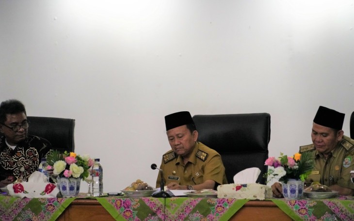 Mewakili Gubernur Bengkulu, Asisten I Setda Provinsi Bengkulu Hamka Sabri menghadiri Bintek Peningkatan Kualitas Penyelenggaraan Sistem Akuntabilitas Kinerja Instansi Pemerintah