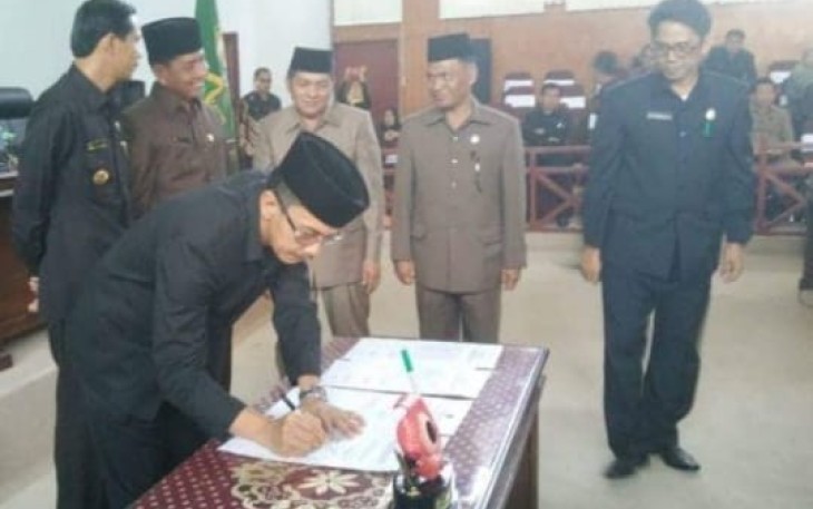 Pengesahan APBD-P Kaur