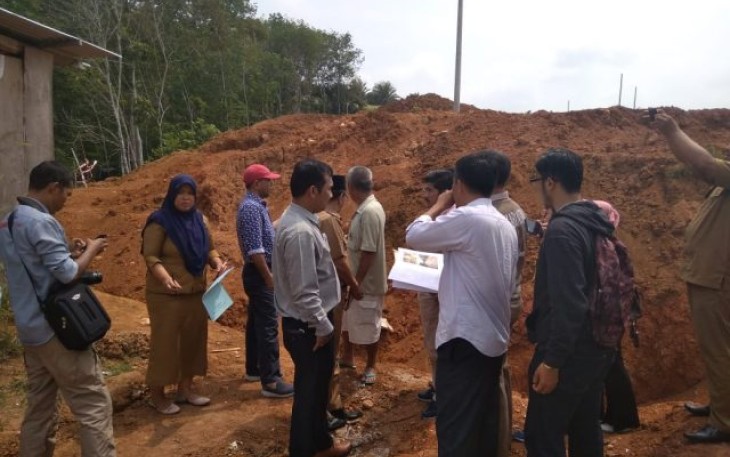 Sidak Komisi II DPRD Kota Bengkulu di Perumnas Griya Betungan
