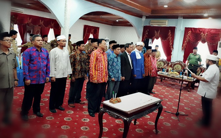 Pengukuhan Pengurus FKUB Kota Bengkulu.