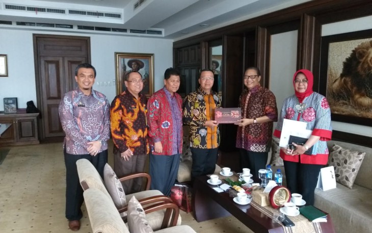 Plt Gubernur Bengkulu Rohidin Mersyah Bersama Menteri Perdagangan RI Enggartiasti Lukito