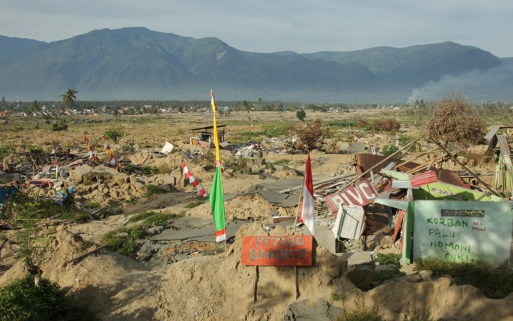 Plt Gubernur Tinjau Lokasi Terdampak Bencana Gempa di Palu