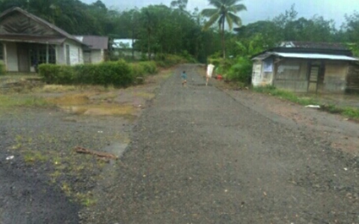 Peningkatan jalan lingkungan Gang Karsono Desa Marga Sakti, Kecamatan Padang Jaya, Kabupaten Bengkulu Utara