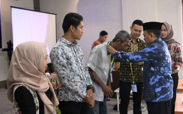 Asisten I Setda Provinsi Bengkulu Hamka Sabri hadir dan membuka secara resmi Uji Kompetensi Wartawan