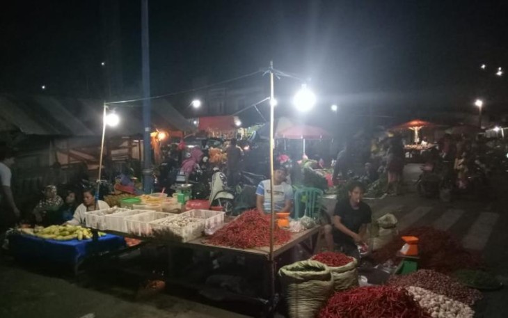 Aktivitas Pasar Panorama Kota Bengkulu