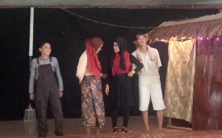 Pementasan Drama Teater Prodi Tadris Bahasa Indonesia IAIN Bengkulu