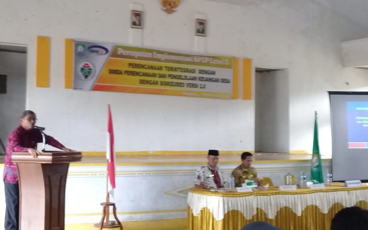 Pelatihan Siskeudes di Kaur