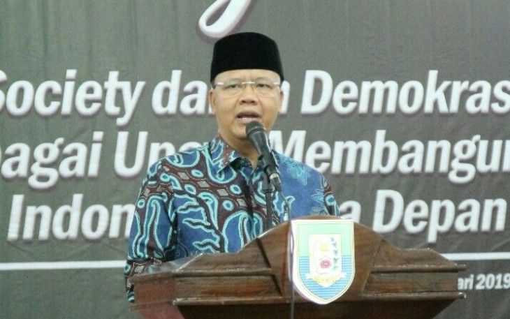 Gubernur Bengkulu Rohidin Mersyah 