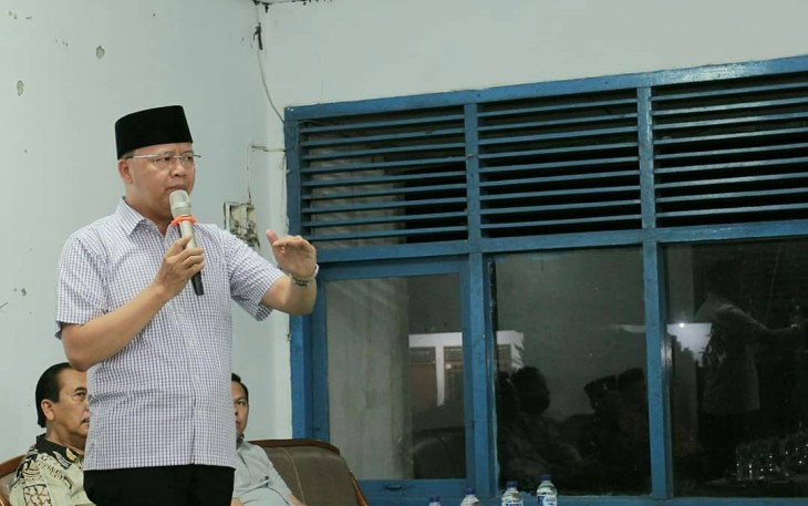 Gubernur Bengkulu Rohidin Mersyah bertemu Cabang Diknas Dikbud, Kepala Sekolah, Guru SMA-SMK se-Kabupaten Bengkulu Selatan