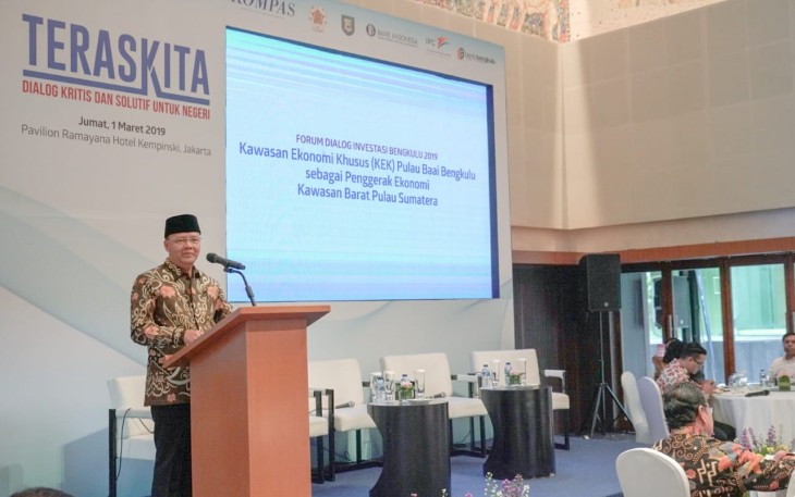Paparan Gubernur dalam dialog 'Teras Kita' bersama Kompas dan Kagama