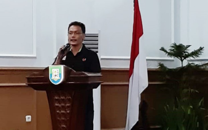 Dr Rahimandani saat memberikan sambutan