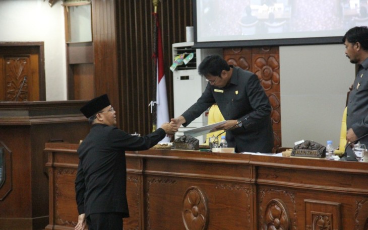 Paripuran DPRD Provinsi Bengkulu 