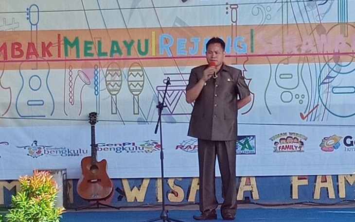 Wakil Bupati Bengkulu Tengah Septi Periadi, S.TP Buka Secara Resmi Lomba Cipta Lagu Daerah 