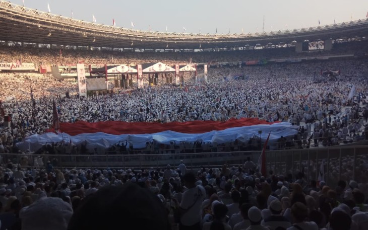 Massa Kampanye Di Gelora Bung Karno 