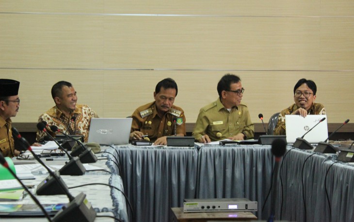 Tim Korsubgah Lakukan Monitoring Dan Evaluasi di Bengkulu Tengah