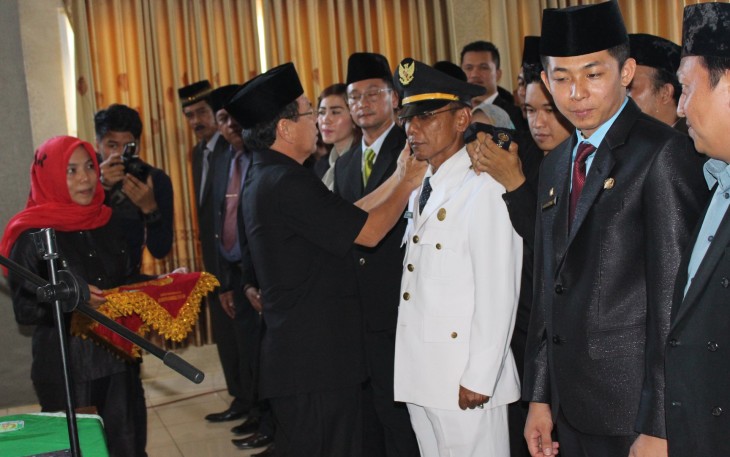 Sekda Benteng Edy Hermansyah Melakukan Mutasi 