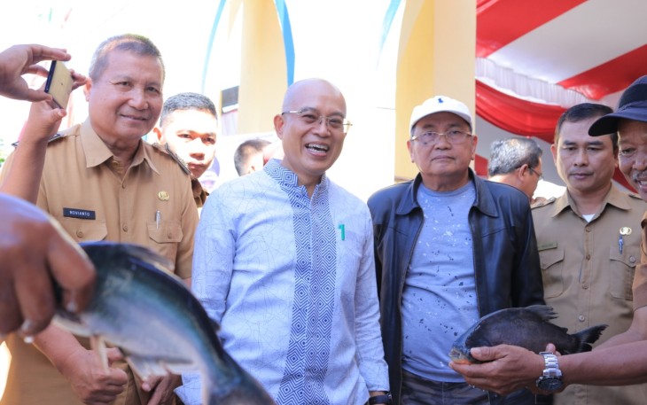 DKP Bengkulu Selatan Promosikan Ikan Patin di Pasar Murah