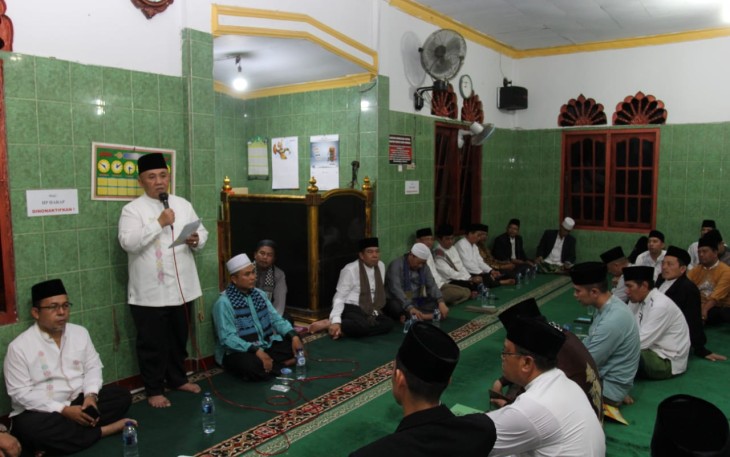 Sekretaris Daerah Provinsi Bengkulu Nopian Andusti Safari Ramadhan di Kabupaten Seluma 