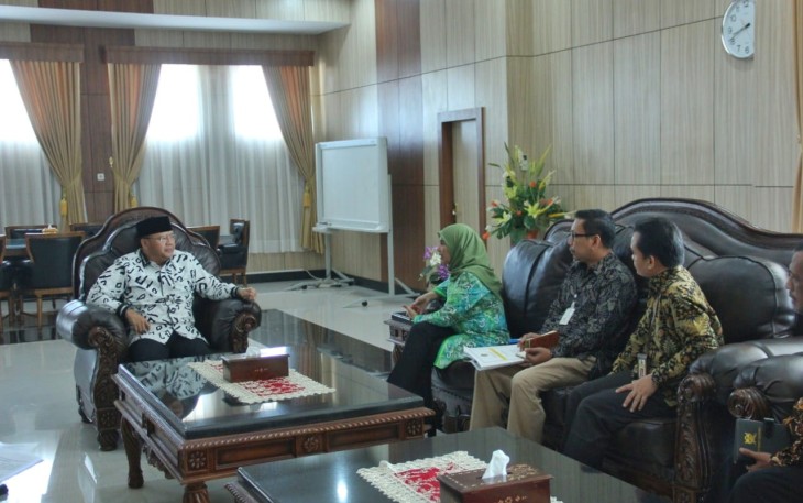 Gubernur Bengkulu Rohidin Mersyah Terima Kunjungan Kepala Kantor Wilayah Direktorat Jendral Pajak Bengkulu dan Lampung Erna Sulistyowati