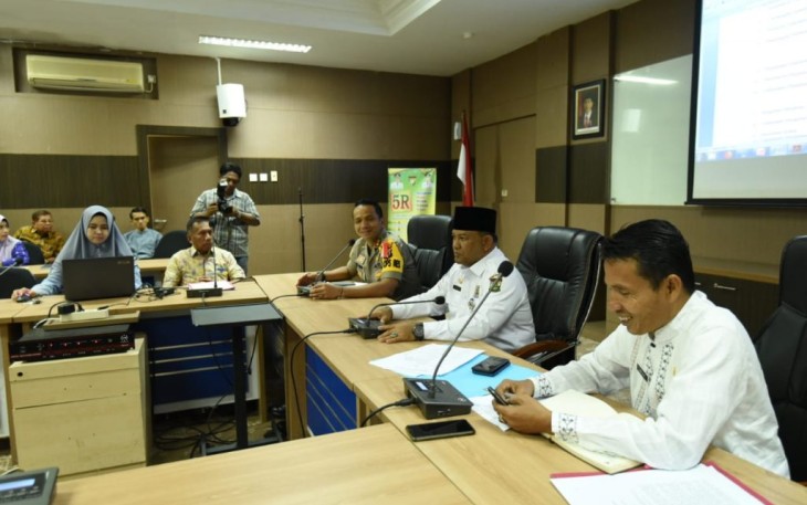 Sekretaris Daerah Kabupaten Kampar Yusri Pimpin Rapat Persiapan Peringatan Harkitnas 