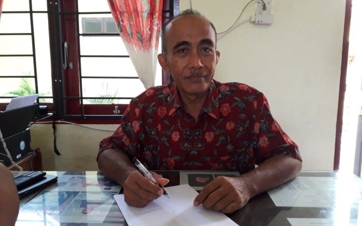 Sekretaris Disdukcapil Kabupaten Asahan Darmawan