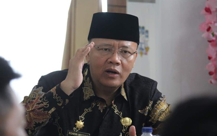 Gubernur Bengkulu Rohidin Mersyah 