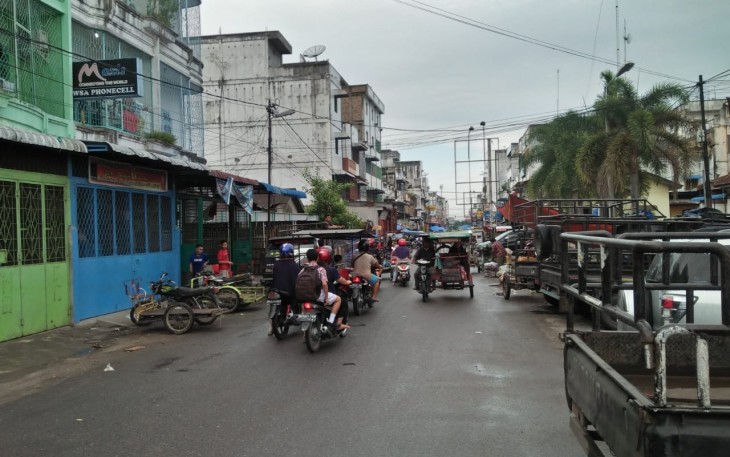 Kondisi Jalan Panglima Polem Kota Kisaran 