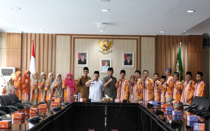 Sekretaris Daerah Provinsi Bengkulu Nopian Andusti Lepas Peserta STQN 2019 